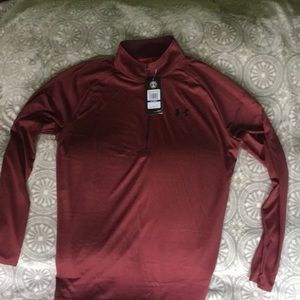 Men’s Under Armour 3/4 zip long sleeve shirt
